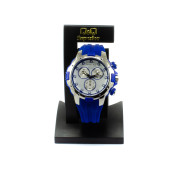 Modré silikonové hodinky DG14J003Y