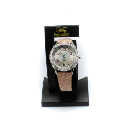 Dámské hodinky s růžovým páskem DA75J315Y
