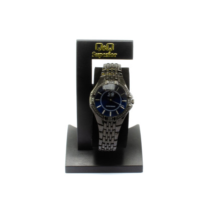 Pánské ocelové hodinky - černé 9715 - 212
